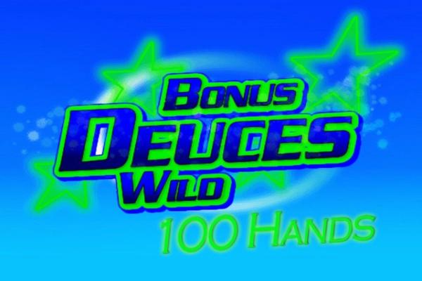 Slot Bonus Deuces Wild 100 Hand