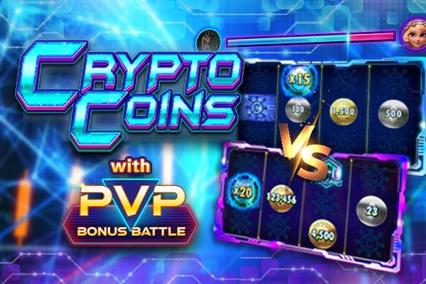 Slot Crypto Coins with PVP Bonus Battle