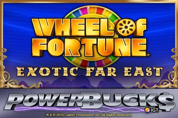 Slot PowerBucks Wheel of Fortune Exotic Far East