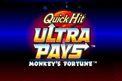 Slot Quick Hit Ultra Pays Monkey's Fortune